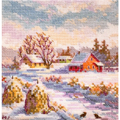 Winter Cross Stitch Kit ~ Merejka