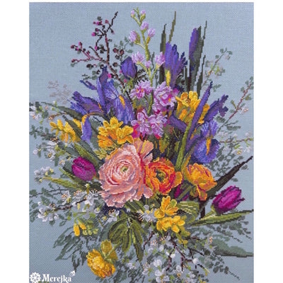 Garden Awakening Cross Stitch Kit ~ Merejka