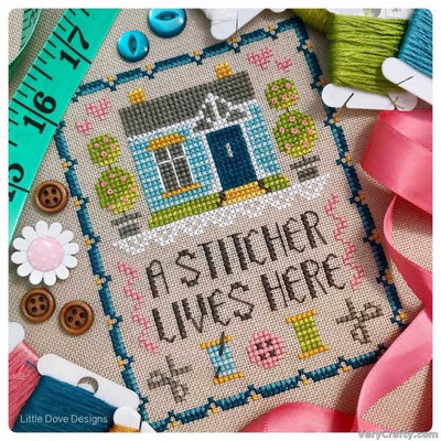 Little Dove Designs Cross Stitch Kit - Home of a Stitcher