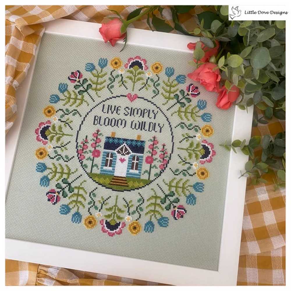 Little Dove Designs Cross Stitch Kit - Bloom Wildly