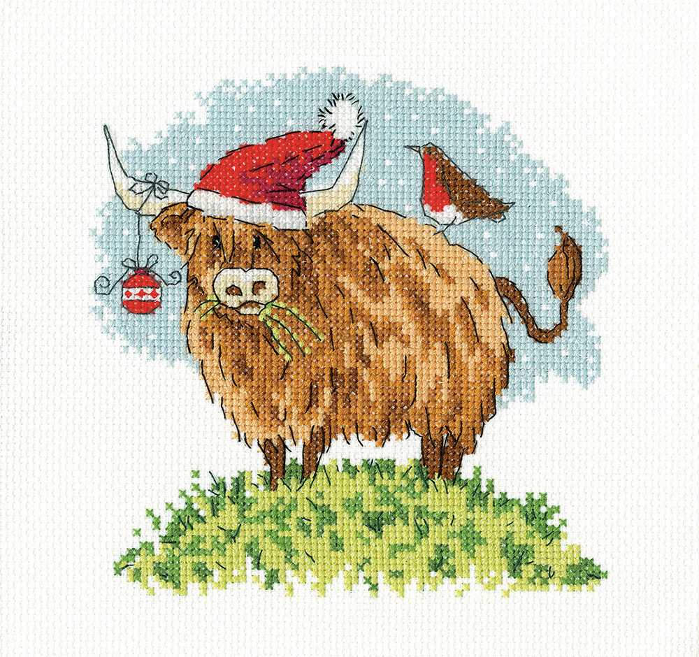 Hattie Cross Stitch Kit Heritage Crafts