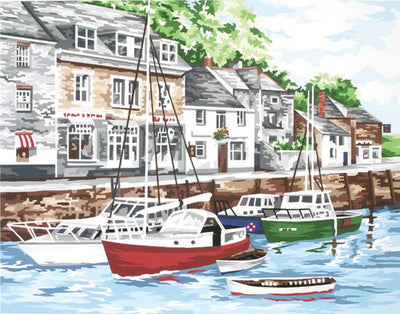 Padstow Harbour Tapestry Kit - Anchor