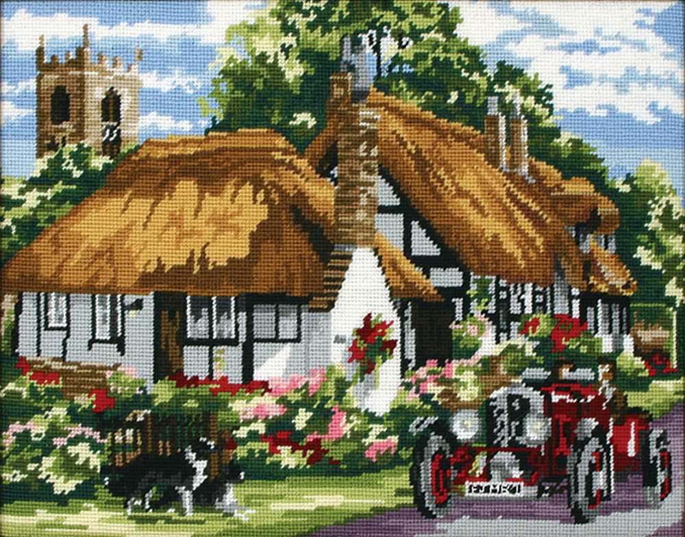 The Village of Welford Tapestry Kit - Anchor