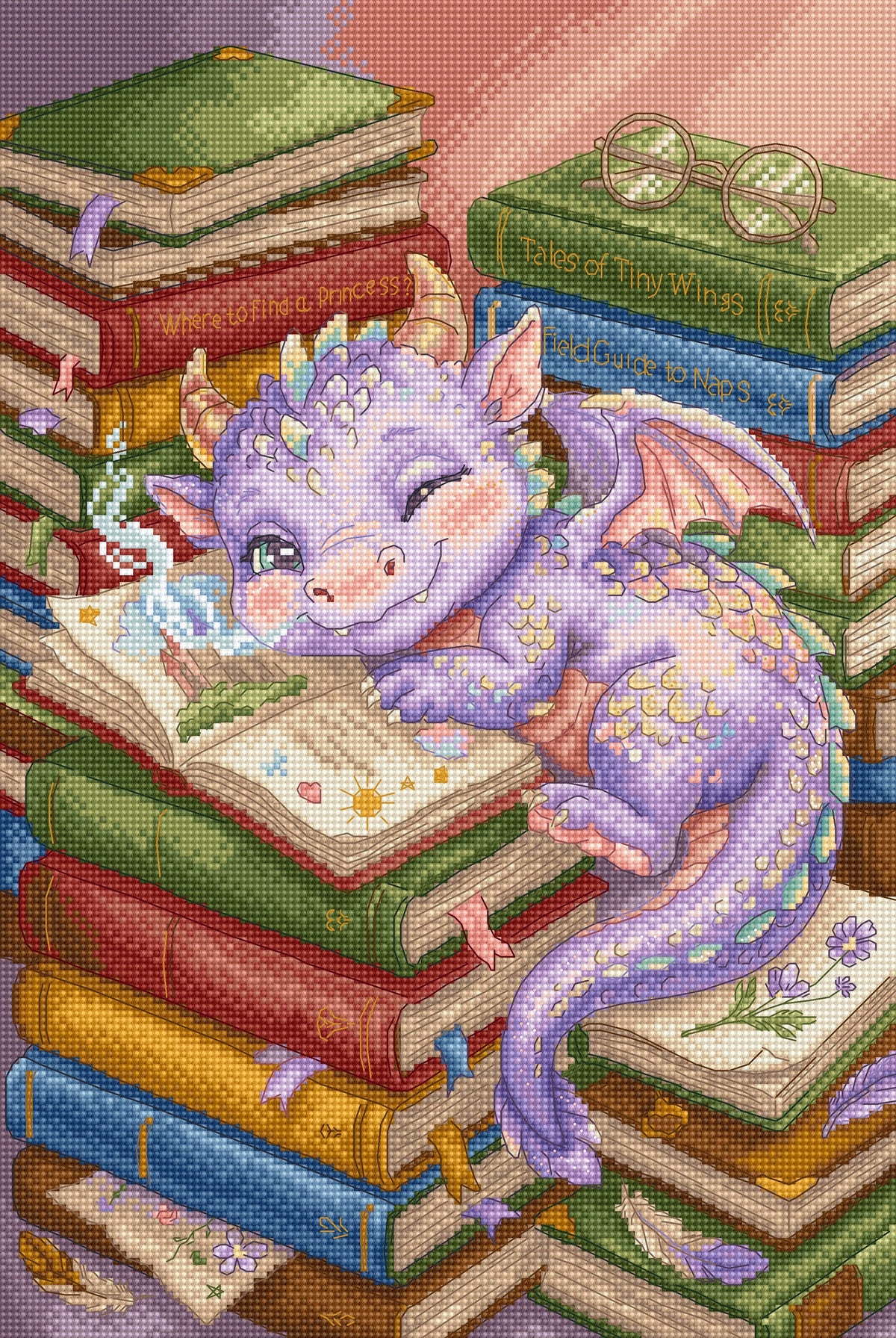 Dragon Tales Cross Stitch Kit - Letistitch