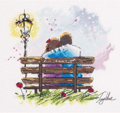 Romantic Date Cross Stitch Kit ~ PANNA