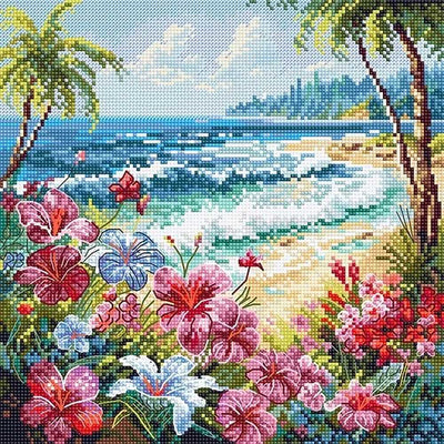 Paradise Cross Stitch Kit - Letitstitch