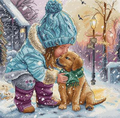 Best Friends Cross Stitch Kit - Letitstitch