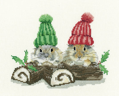 Yule Always Be My Friend Cross Stitch Kit Heritage Crafts
