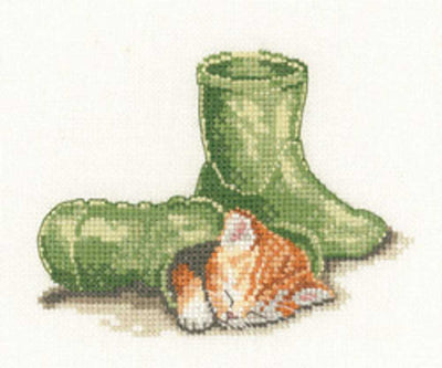 Puss in Boot Cross Stitch CHART Heritage Crafts