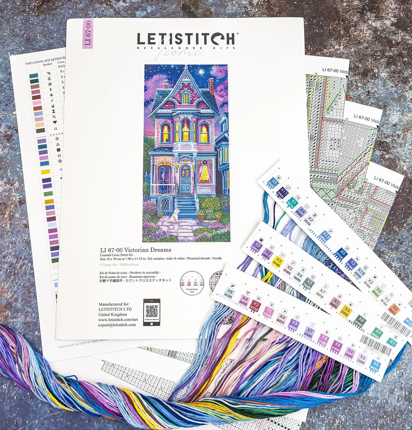 Victorian Dreams Cross Stitch Kit - Letitstitch