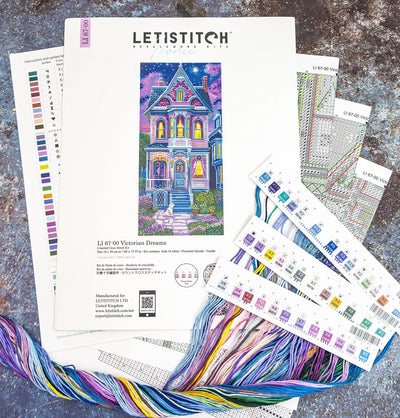 Victorian Dreams Cross Stitch Kit - Letitstitch