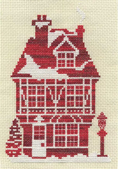 Red House Cross Stitch Kit ~ PANNA