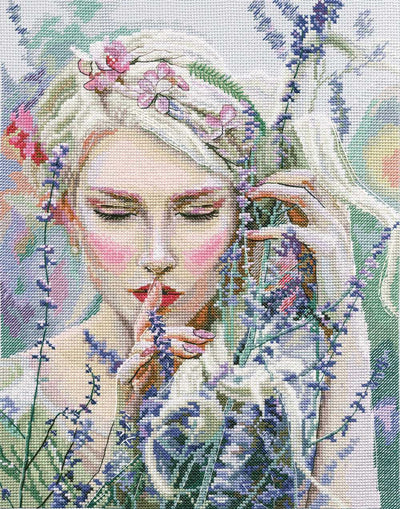 Listening to the Silence Cross Stitch Kit ~ RTO