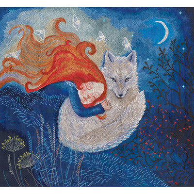 Under Forest Coverlet Cross Stitch Kit ~ RTO