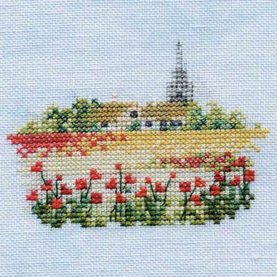 Minuets - Poppyfield by Derwentwater Designs 14 count Cross Stitch Kit