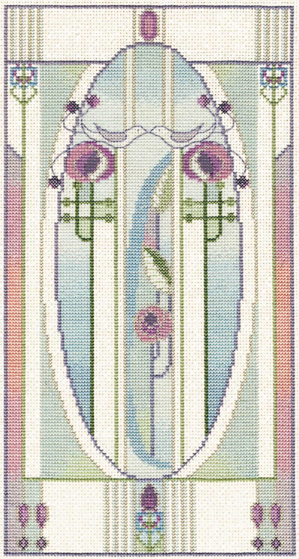 Mackintosh - Love Birds Cross Stitch Kit by Derwentwater Designs