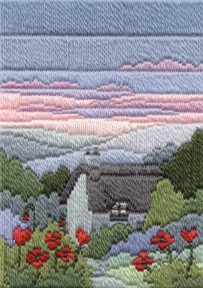 Summer Evening Long Stitch Kit from Derwentwater Designs