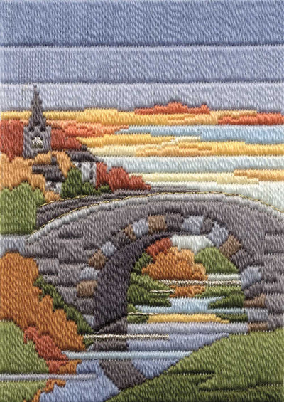 Long Stitch Seasons - Autumn Evening by Derwentwater Designs