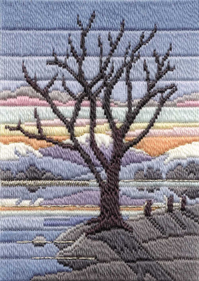 Long Stitch Seasons - Winter Evening by Derwentwater Designs