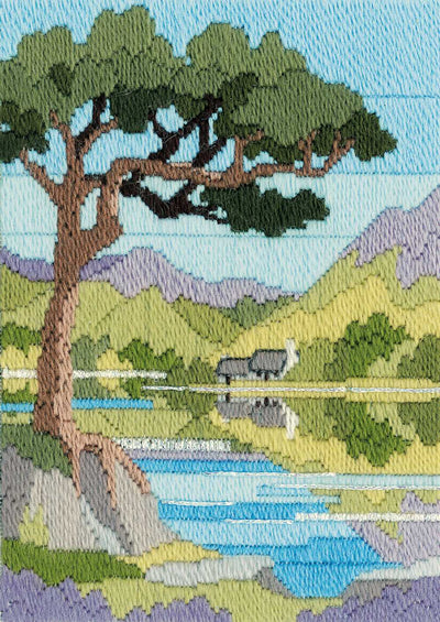 Long Stitch Seasons - Mountain Summer by Derwentwater Designs