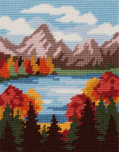 Autumn Mountains Tapestry Kit - Anchor