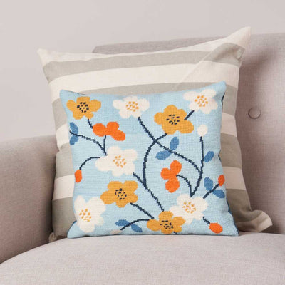 Blossom Tapestry Cushion Kit - Anchor
