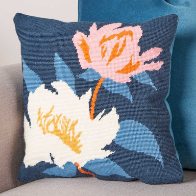 Floral Tapestry Cushion Kit - Anchor