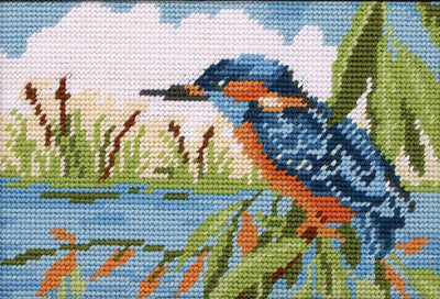 No Fishing Kingfisher Tapestry Kit - Anchor