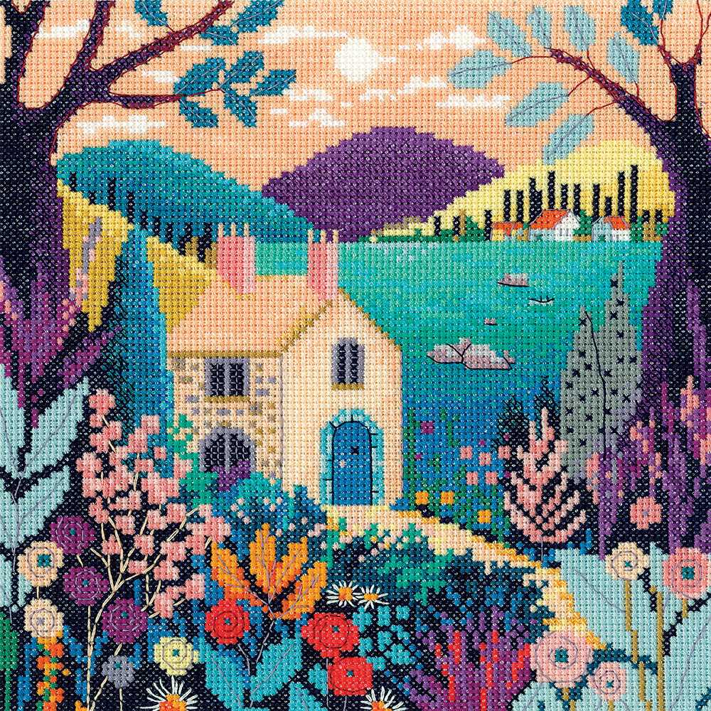 A New Dawn Cross Stitch Heritage Crafts (Evenweave)