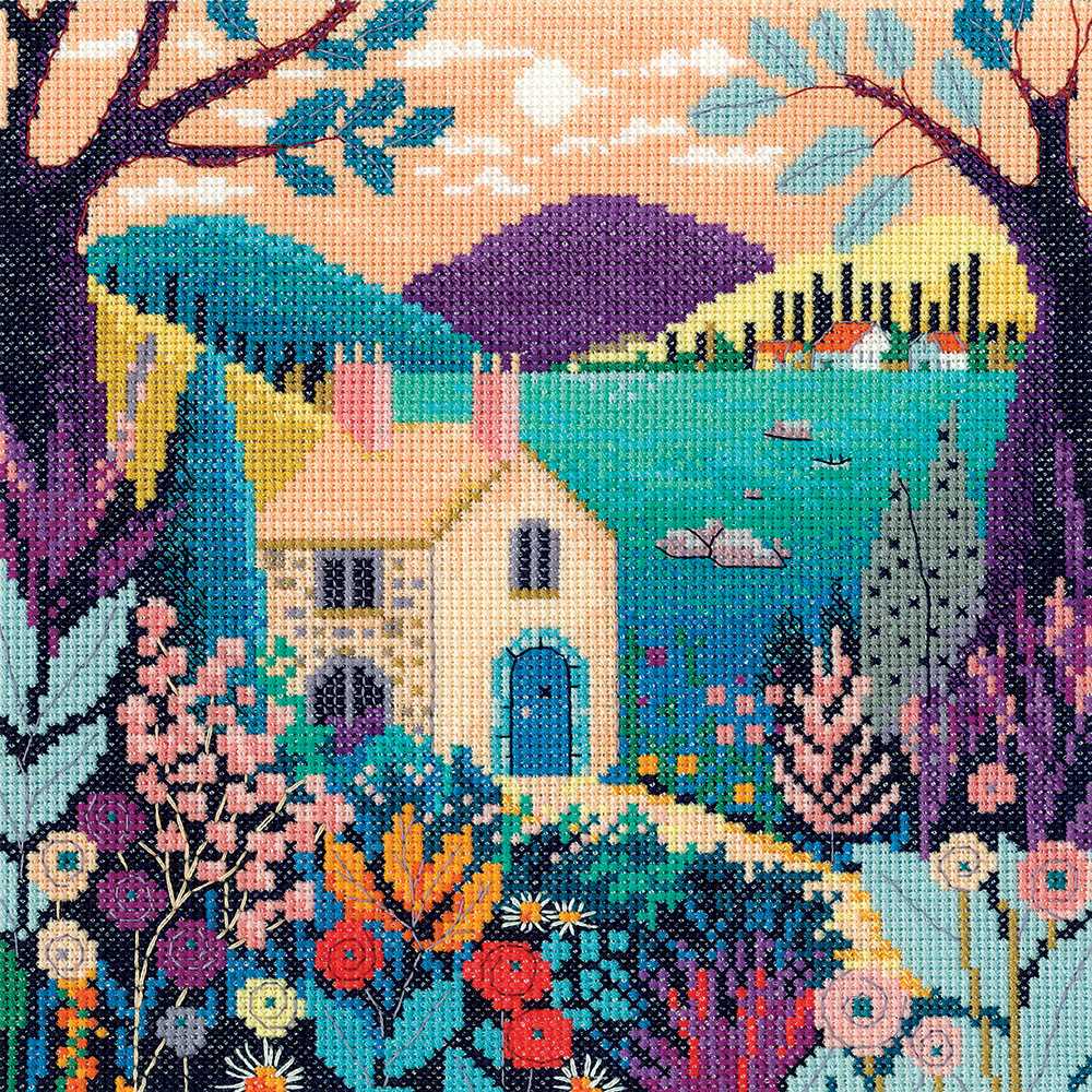 A New Dawn Cross Stitch Heritage Crafts (Evenweave)