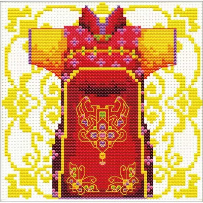 Sumarai Red Cross Stitch Kit Needleart World