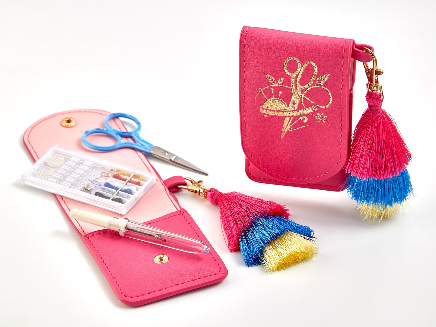 Sew Chic Sewing Purse Kit - Pink or Yellow Options