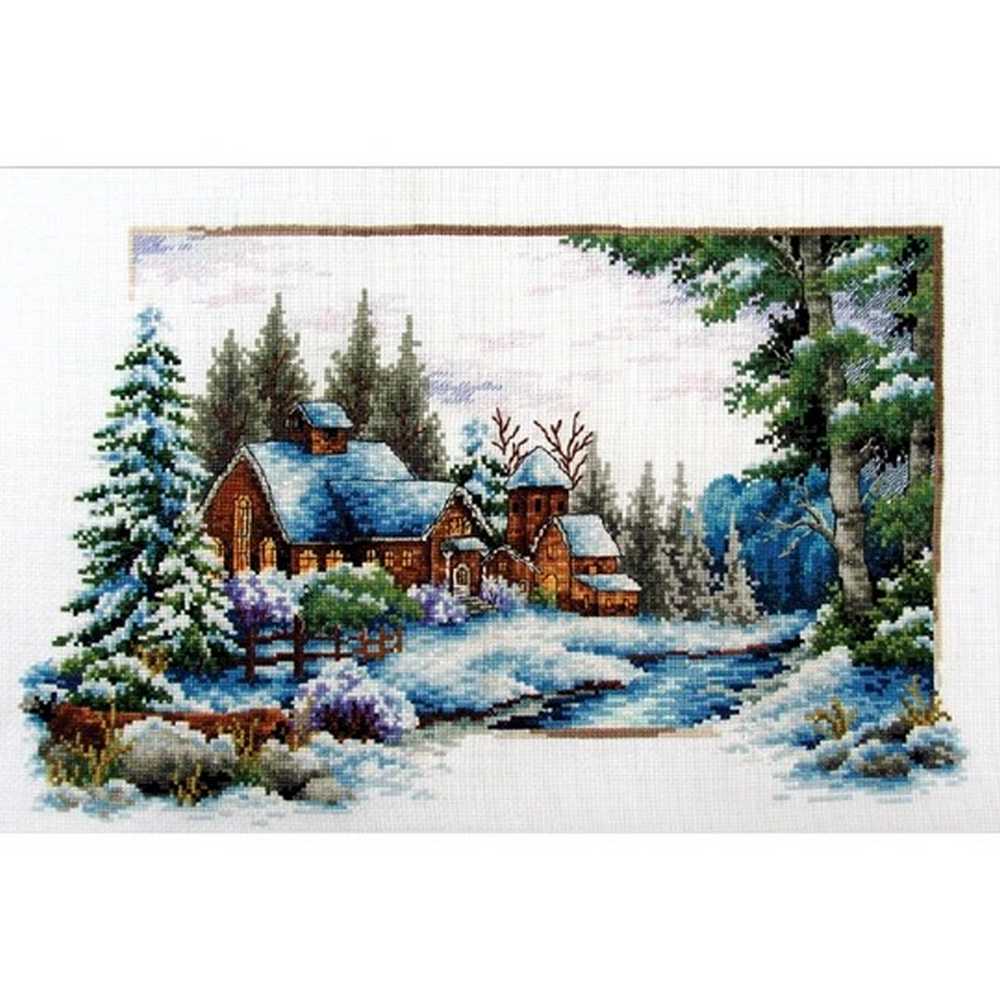 Spring Cottage Cross Stitch Kit Needleart World