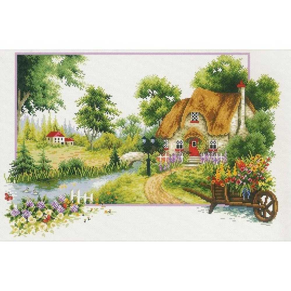 Summer Cottage  Cross Stitch Kit Needleart World