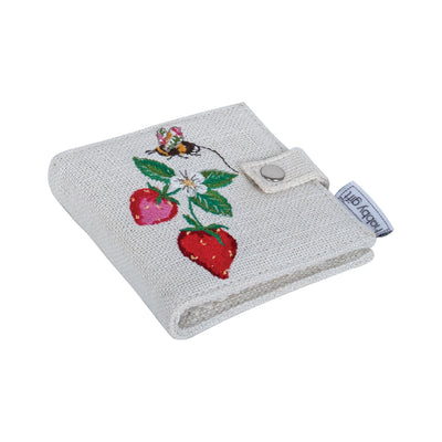 Case with Scissors & Needles Strawberries- Hobby Gift