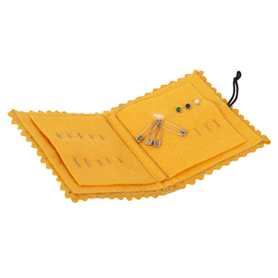 Embroidered Bee Needle Case & Scissors - Hobby Gift