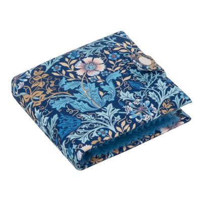 Woodblock Floral Needle Case & Scissors - Hobby Gift