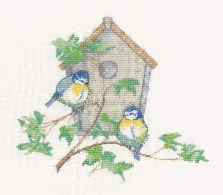 Nesting Box Cross Stitch Kit Heritage Crafts SALE