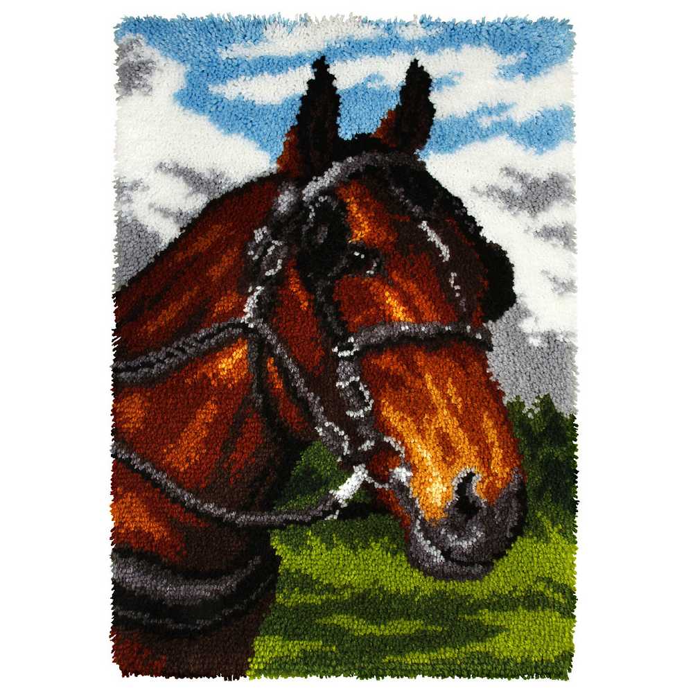 Horse Rug Latch Hook Kit by Orchidea ~ ORC.4100