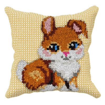 Orchidea Latch Hook Kit- Cushion- Sensory- Bunny  ~ ORC.4501