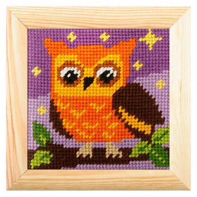 Owl Mini Beginner Tapestry Kit by Orchidea  ~ ORC.6705