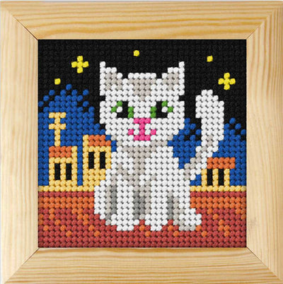 Cat Mini Beginner Tapestry Kit by Orchidea  ~ ORC.6714