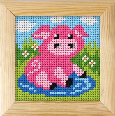 Pig Mini Beginner Tapestry Kit by Orchidea  ~ ORC.6719