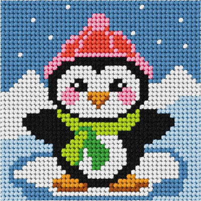 Orchidea Needlepoint Kit- My First Tapestry- Mini- Penguin  ~ ORC.6732