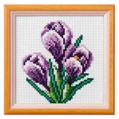 Crocus Printed Cross Stitch Kit by Orchidea  ~ ORC.7510