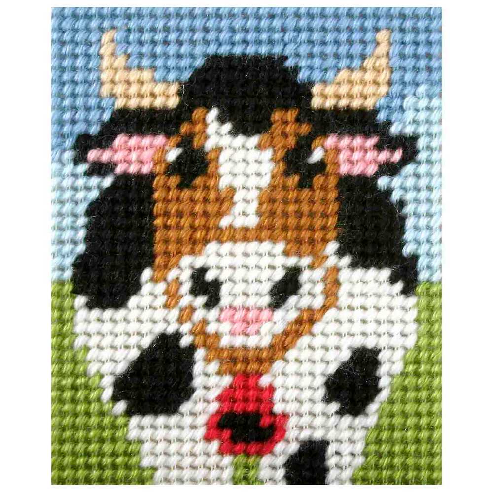 Alpine Cow Beginner Tapestry Kit by Orchidea ~ ORC.9721