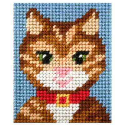 Tabby Cat Beginner Tapestry Kit by Orchidea  ~ ORC.9729
