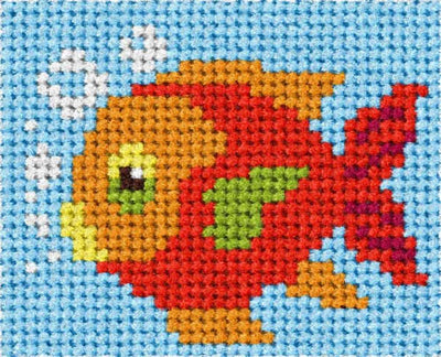 Fish Beginner Tapestry Kit by Orchidea  ~ ORC.9739