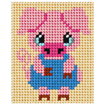 My First Pig Beginner Tapestry Kit by Orchidea  ~ ORC.9751