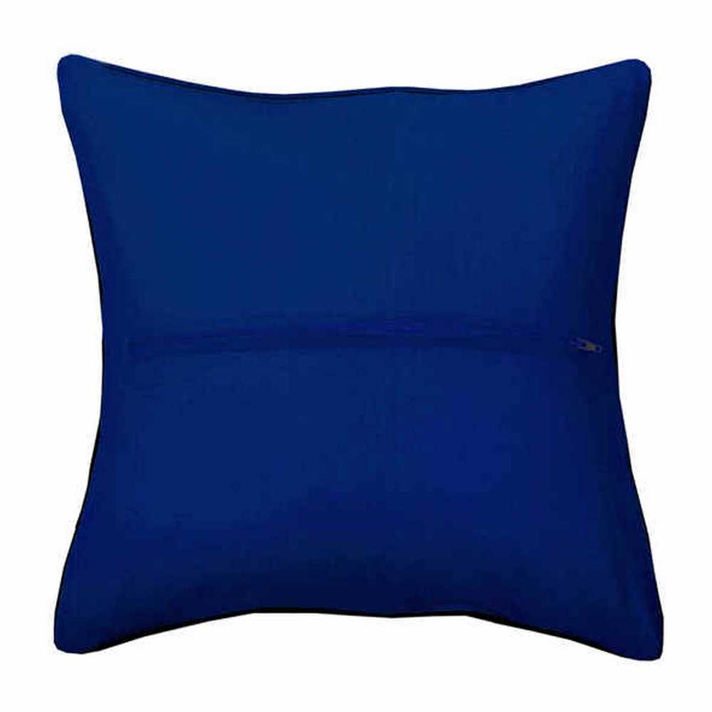 Orchidea Cushion Back with Zipper- 40 x 40cm- Dark Blue  ~ ORC.9902